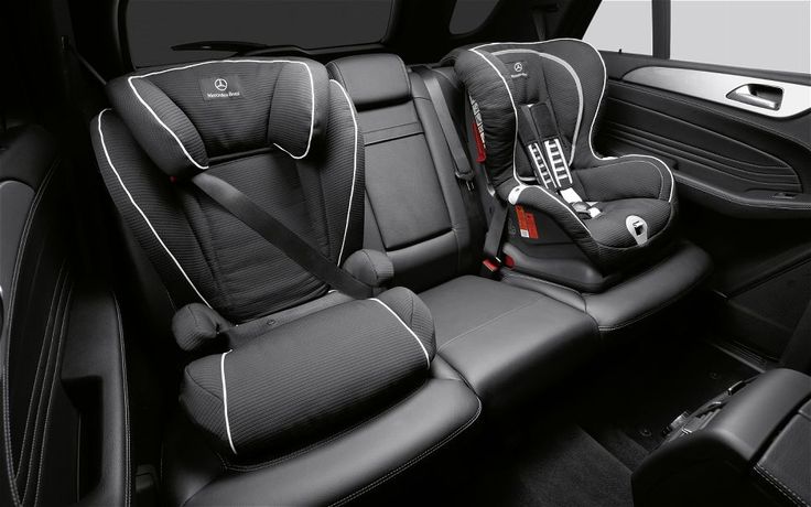 Baby Child Toddler Seats secured in Van